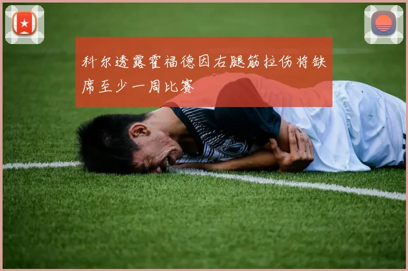 科尔透露霍福德因右腿筋拉伤将缺席至少一周比赛